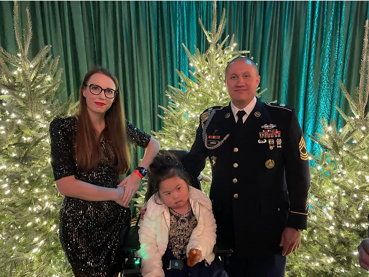 Melanie Carrigg was enrolled in the Army's Exceptional Families of the Military Program.